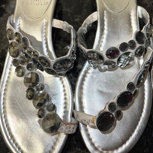 Vince Camuto rhinestone shoes 7